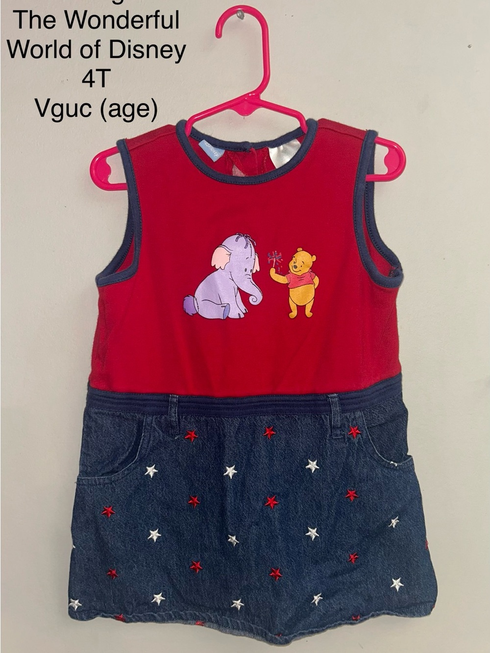 Vintage Winnie the Pooh dress 4T